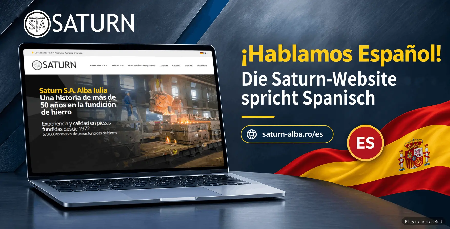 Die Saturn-Website spricht jetzt auch Spanisch!